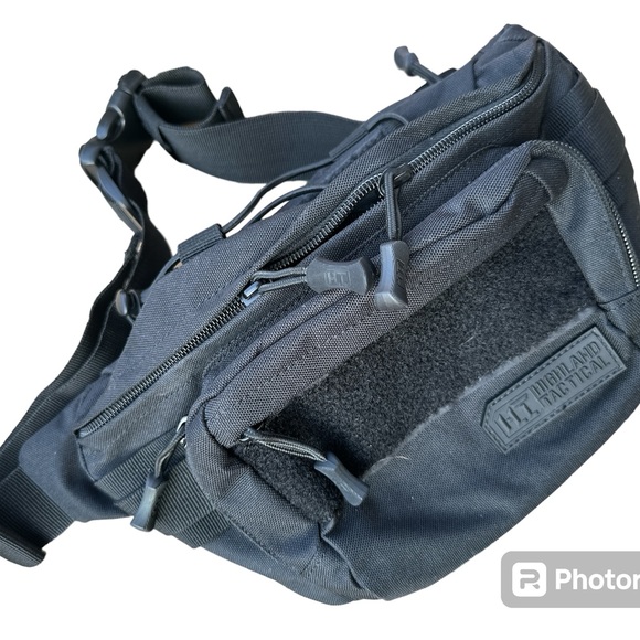 7L HIGHLAND TACTICAL mobility sling Convertible pouch New!! - Picture 9 of 17